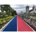 Granulado de caucho EPDM con adhesivo fuerte para senderos de fitness