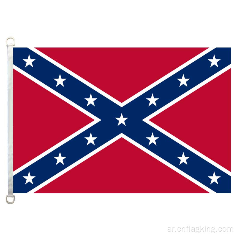 90 * 150 سم علم Confederate_Rebel 100٪ بوليستر
