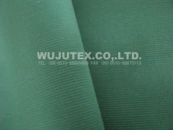 New Fabric 167g/sm Green Color Cotton Nylon Fabric Spandex Plain Weave