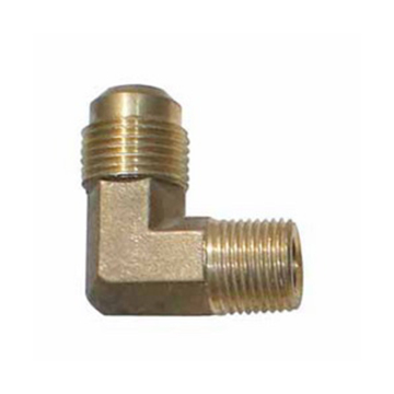Gomito maschio di 90 gradi in ottone