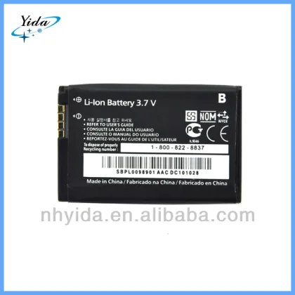 High Quality Cell Phone Battery For LG IP-430N 3.7V 1800mah