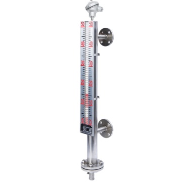 Magnetic Flap Water Level Indicator with 4-20mA Output - UHZ Water Level Gauge