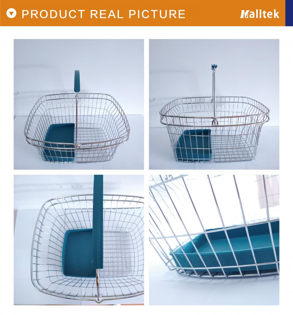 Watsons Same Style Metal Wire Shopping Basket