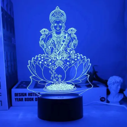 3D Buddha Atmosphere Night Light: Creating Serene Illumination for Your Space