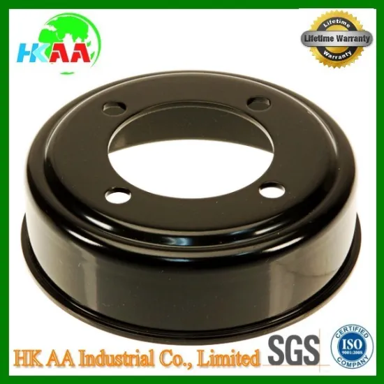 CNC high precision stainless steel / aluminum water pump pulley, custom design engine water pump pulley