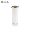 40ml white U-shaped round acrylic vacuum bottle