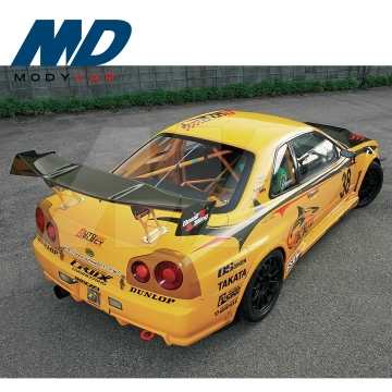 Auto Select Style Carbon Fiber Rear Spoiler for 1999-2002 Nissan R34
