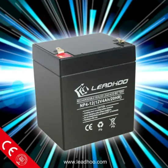 12V 4.0AH lead acid battery for emergency back-up power