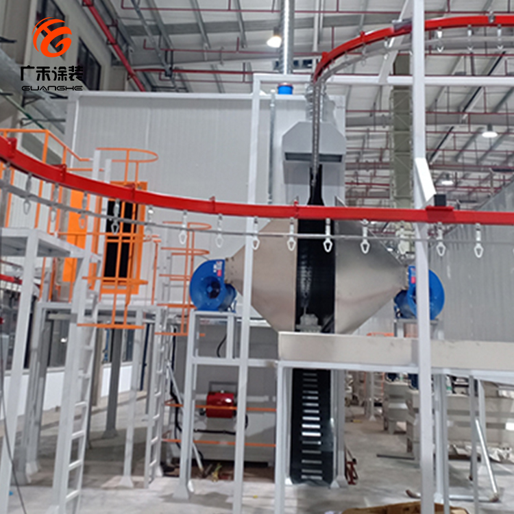Large Scale Powder Coating Paint Line
