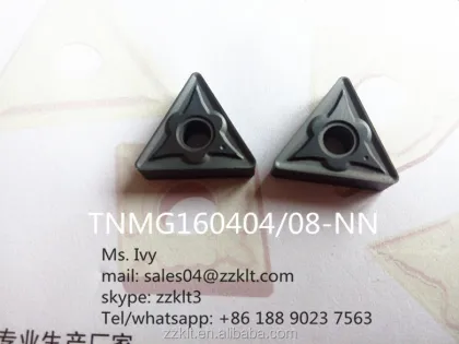 cnc tungsten carbide inserts tnmg 160404 insert
