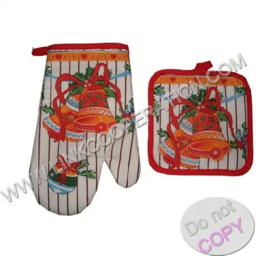 Microwave oven glove &amp; Pad