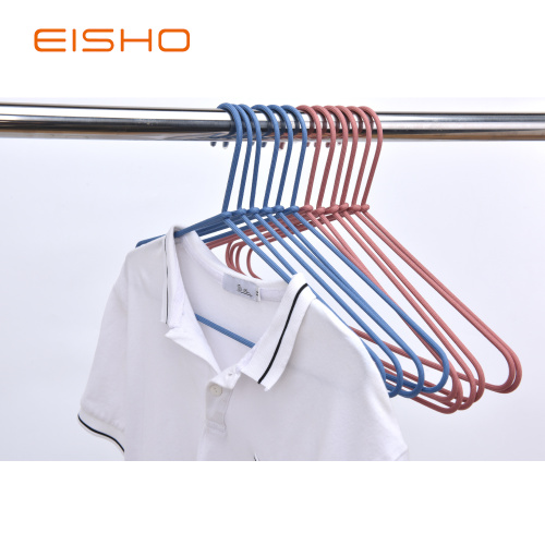 EISHO  Rattan Metal Rope Shirt Hangers