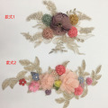 3D刺繍メッシュデカール縫製パッチ