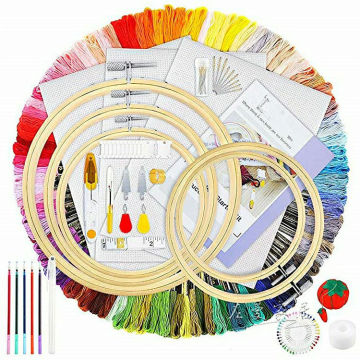 Anchor Threads Embroidery Kits: 447 Color Options for Craft Enthusiasts