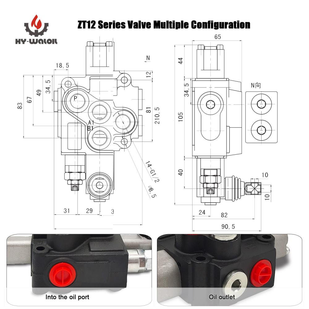 Few Leakage Hydraulic Diverter Valve