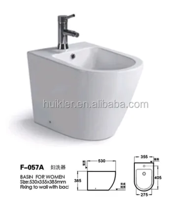 Ceramic Portable Toilet Seat Cover Bidet