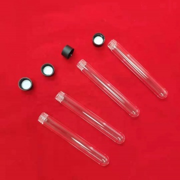 Quartz Glass Screw Bottle with PTFE Lid - Quartz Glass Test Tube