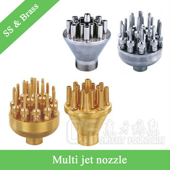 Fountain use nozzle,Multi-jet nozzle