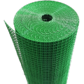 Rolo de malha de arame de ferro soldado galvanizado em PVC