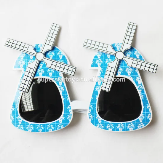 3170401-16 Blue windmill sunglasses cute personality glasses sunglasses children glasses