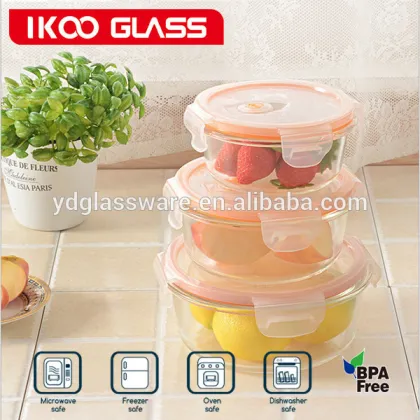 Walmart supplier storage boxes & bins glass food storage container