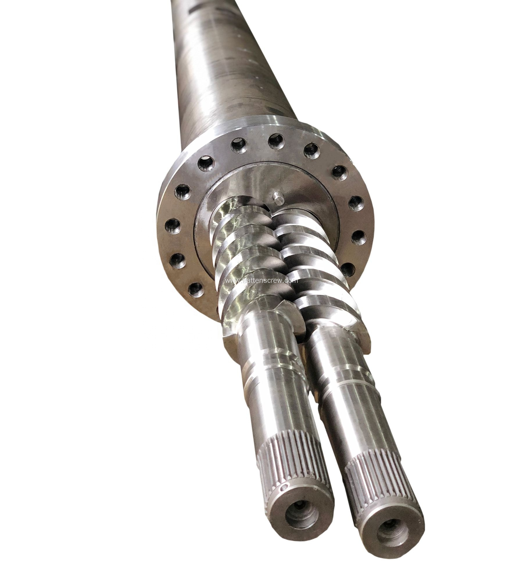 Bausano MD125 parallel twin screw barrel