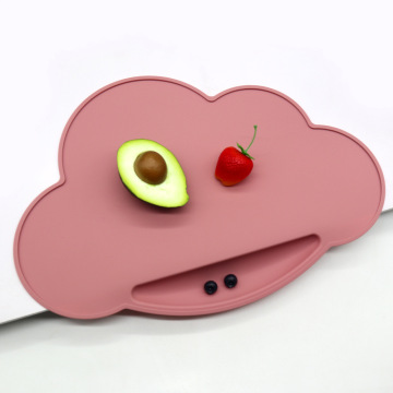 Serviciu de loc pentru hrănire pentru bebeluși din silicon Cloud pentru masă