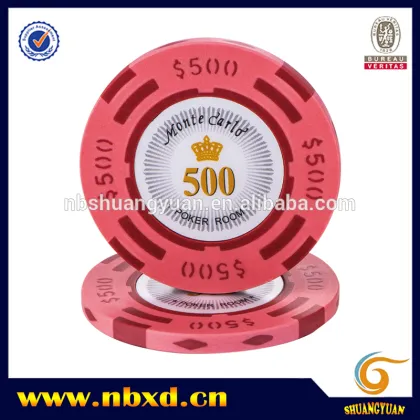 14g 2-Tone Monte Carlo Value Clay Poker Chips