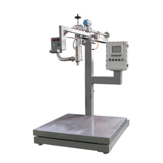 Semi-Automatic Chemicals/Paint/Coatings Filling Machine for IBC Drums/Tanks
