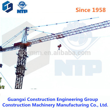 TC7055 Topkit Construction Equipment double slewing motor Tower Crane