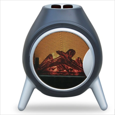 Ventilador de aquecedor de lareira de mesa