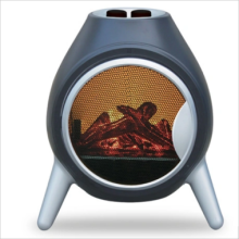 Ventilador de aquecedor de lareira de mesa