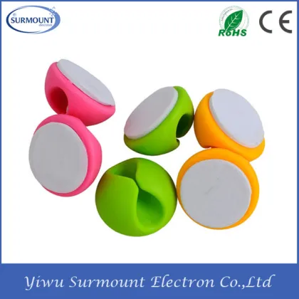 3M sticker cable holder clips Adhesive rope holder silicon cable clip