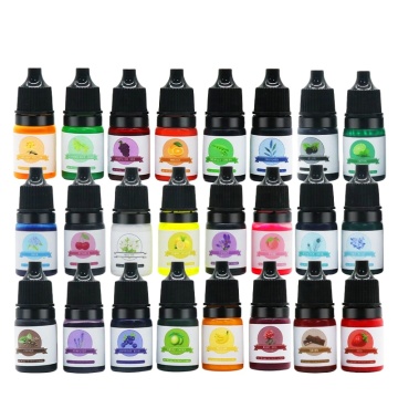 INTODIY Wholesale 5ml 30 Colors High Concentrating Pigment Ink for Epoxy Resin DIY