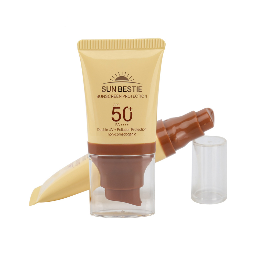 Biodegradable Sunscreen Lotion Bottle with Pump Head Design
