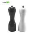 2 pcs Rubber Wood Pepper Grinder Set