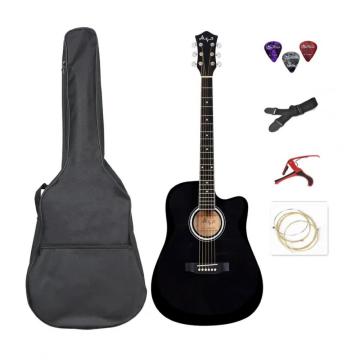 Guitar acoustic 41 inch bóng