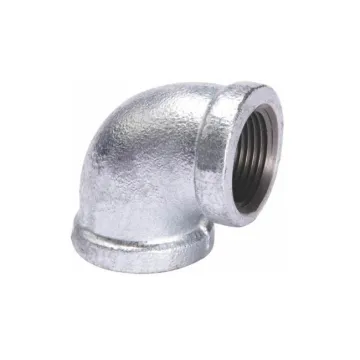 Galvanized hot dip 90 degree elbow