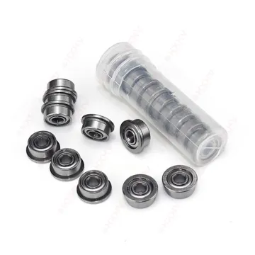HXHV Mini Flange Chrome Steel Deep Groove Ball Bearing 2.38x4.762x2.38 mm