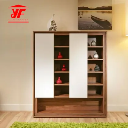 Built in tv lift cabinet set with drawers