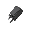 UK 65W 3-портовый GAN настенное зарядное устройство PD Adapter