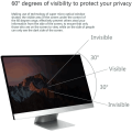 Grueso bordes privacidad acrílico colgante protector protector iMac