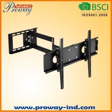 Single Arm swivel tv wall mount for Plasma LCD LED TVs