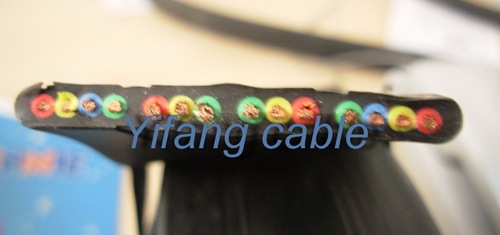 Flat Rubber Cable for Elevator