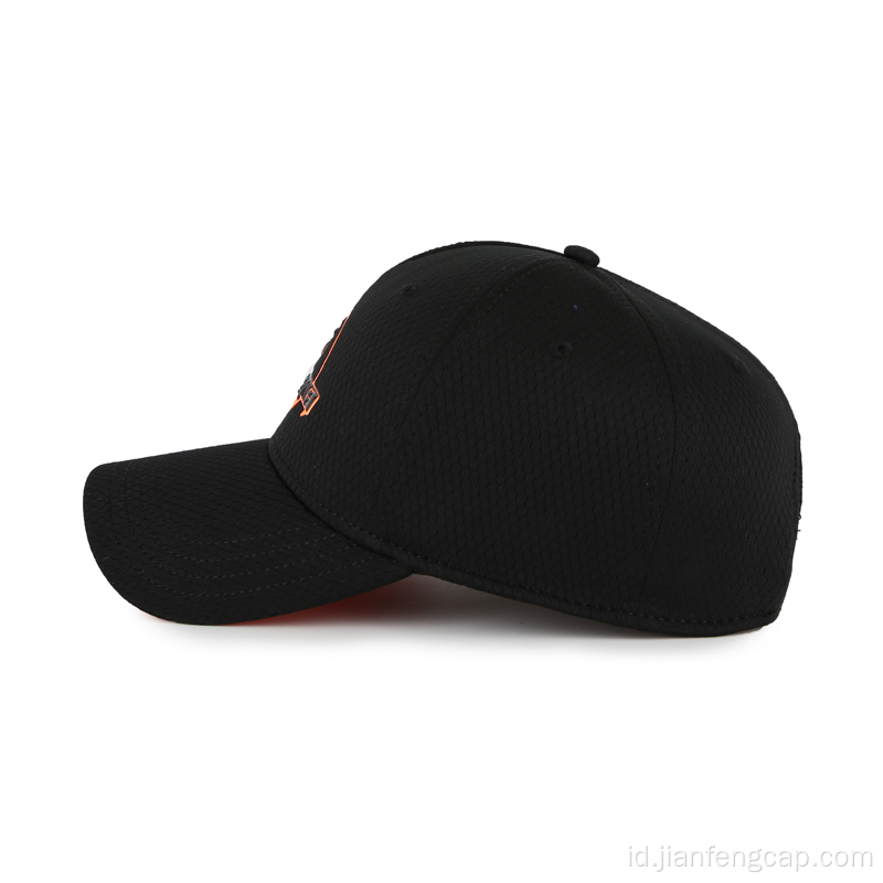 Topi bisbol cepat kering kosong dengan logo TPU