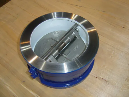 Oem High Performance Wafer Duo Check Valve 150# For Waterworks