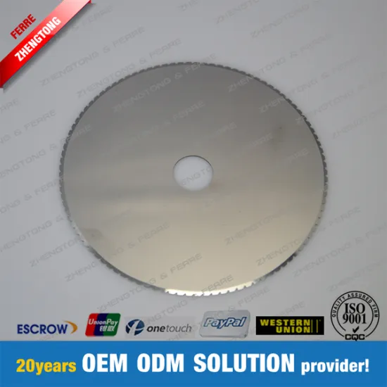 Tungsten Circular Knife with Teeth