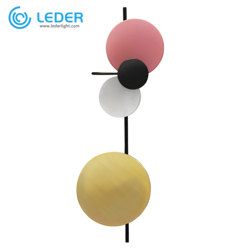 LEDER Yellow Indoor Wall Lamp