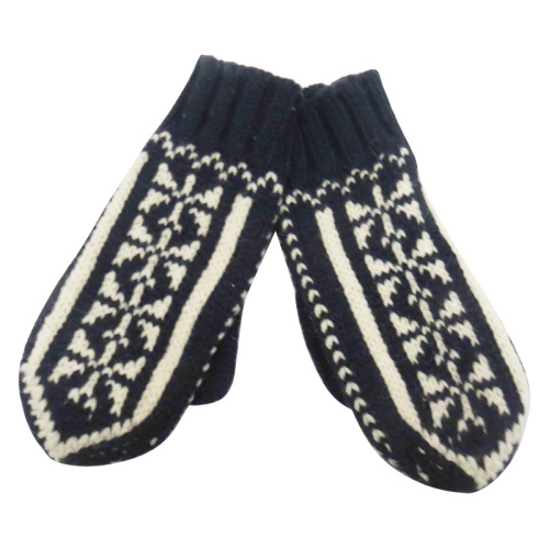 2014 New Jacquard Knitted Winter Gloves (KG-070011)