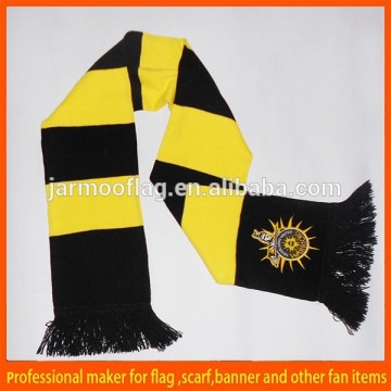 Hot Sale Acrylic Sport Soccer Scarf